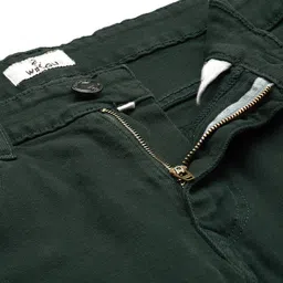 WROGN Men Skinny Fit Mid-Rise Coloured Stretchable Jeans image 5