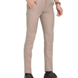 Turtle Grey Ultra Slim Fit Dobby Trousers image 4
