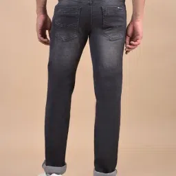 Cantabil Grey Regular Fit Solid Jeans image 2