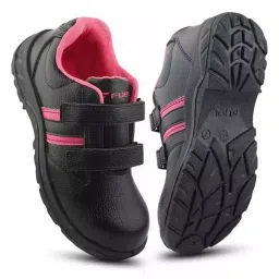 Fuel Steel Toe Safety Shoes Single Density Low Ankle Size UK 3 Black & Pink Model RIGA-picture-16