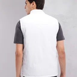 HRX by Hrithik Roshan Mock Collar Padded-Style Gilet Jacket image 5