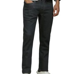 Louis Philippe Grey Slim Fit Jeans-picture-10