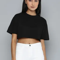 ether Drop-Shoulder Sleeves Boxy T-shirt image 1