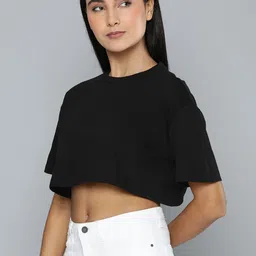 ether Drop-Shoulder Sleeves Boxy T-shirt image 3