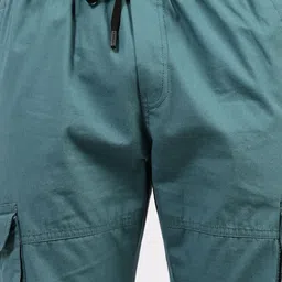 24 Street Men High-Rise Cargos Trousers image 2