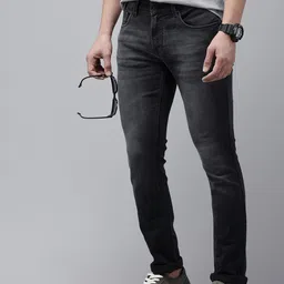 SPYKAR Men Skinny Slim Fit Low-Rise Light Fade Stretchable Jeans-picture-11