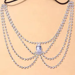 VAMA Stone Studded Thigh Chain-picture-19