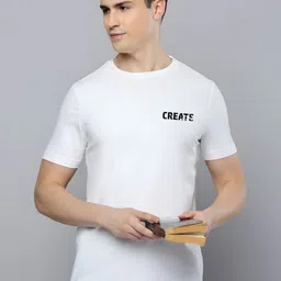 SZN Printed Round Neck Applique T-shirt image 2