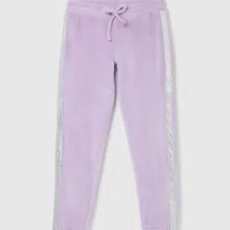 United Colors of Benetton Girls Lilac Solid Joggers-picture-27