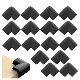 Bembika L Shaped Baby Safety Corner Protector Pack of 16 - Black-picture-33