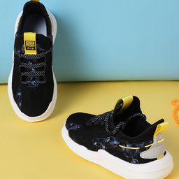 TRUFFLE COLLECTION Abstract Designed Shoes - Black-picture-47
