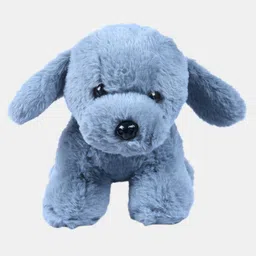 Dukiekooky Grey Puppy Soft toy,Height - 20 cm image 1
