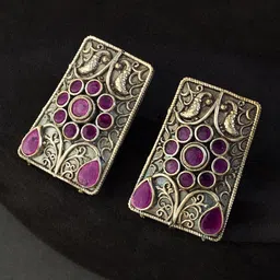 Fabindia Women Contemporary Studs Earrings-picture-24