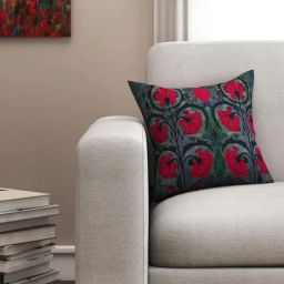 SEJ by Nisha Gupta Dark Grey Cushion Covers - Set of 1-picture-9