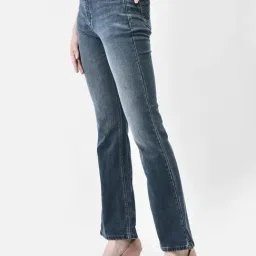 Crimsoune Club Blue Blended Slim Fit Slim Fit Mid Rise Jeans image 3