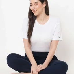 Sweet Dreams Navy Plain Pyjamas image 4