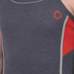 Dollar Bigboss Assorted Cotton Regular Fit Vest - Pack Of 3 image 4