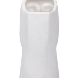 Tayhaa White Ceramic Face Vase Large image 5