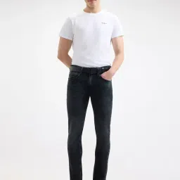 Pepe Jeans Black Cotton Slim Fit Jeans image 4