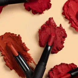 C2P PROFESSIONAL MAKEUP Slice Non Transfer Matte Lipstick Rose Bouquet 101 - 1.7 gm image 4