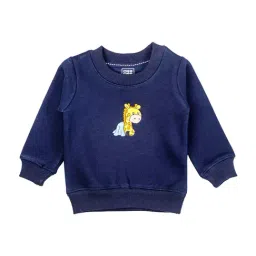 Mee Mee Kids Navy Embroidered T-Shirt-picture-38