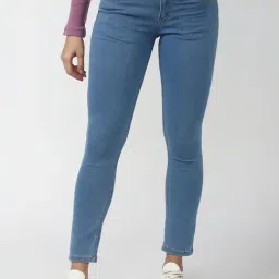 FOREVER 21 WOMEN MID WAIST SKINNY FIT ANKLE LENGTH JEANS-image-71