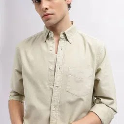 Gant Beige Regular Fit Shirt image 4