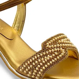 GLAMAURA Block Heel Sandals image 3