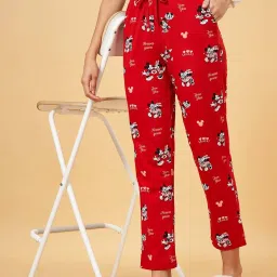Dreamz by Pantaloons Red Cotton Printed Pyjamas image 4