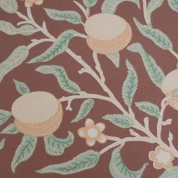 Maspar Red Cotton Printed 200 TC Double Fitted Bedsheet with 2 Pillow Covers image 4