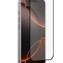 GRIPP Dust Proof 3D Tempered Glass Screen Protector for iPhone 16 Pro (6.3") - Black-picture-17