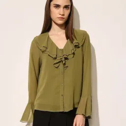 Only Green Regular Fit Shirt-image-99