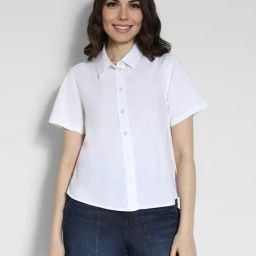 American Eagle Outfitters White Regular Fit Shirt-picture-10