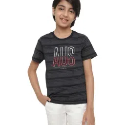 Octave Kids Navy Cotton Printed T-Shirt-picture-19