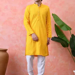 KUNDALI KAKSHAY Men Regular Kurta with Churidar-picture-29