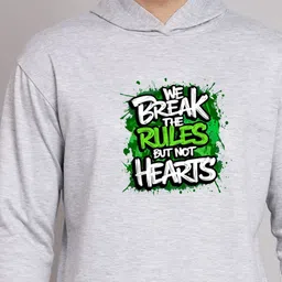 SZN Men Printed Hooded Sweatshirt image 3