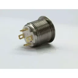 RS PRO Illuminated Push Button Switch Momentary 16 mm Cutout SPST Green LED 36 V DC, 1759501 image 2