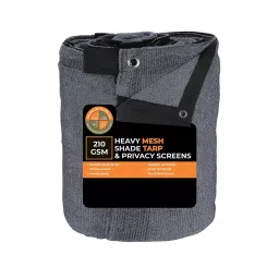 DDRS Heavy Duty Mesh Shade Tarp (Tripal) ‎Black 210 GSM 2.44 x 3.66 m (‎8x12 ft), 7R-HHAI-6B4C_DDRS-picture-27
