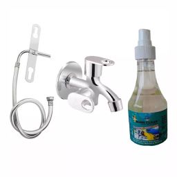 Fastgear Prime Bathroom Faucet Set Stainless Steel Chrome Finish Silver, FG1051-picture-19