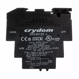 SENSATA/CRYDOM Solid State Relay DR Series 12 A dc Load DIN Rail Mount 280 V AC 32 Control, DR24D12X image 2
