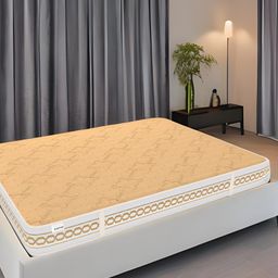 SLEEP SPA Super Contour Beige Quilted Orthopedic Queen Size Mattress-picture-3