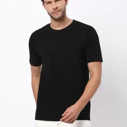 R&B Black Regular Fit T-Shirt-picture-48