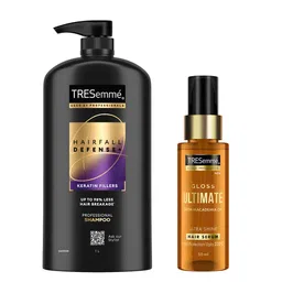 TRESemme Set Of Hairfall Defense Hair Shampoo & Heat Protection Hair Serum-picture-33