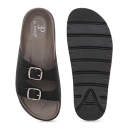 El Paso Women Open Toe Flats with Buckles image 5