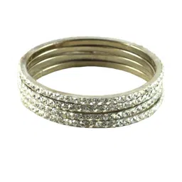 Vidhya Kangan Women White Bangle image 2