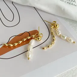 Just Lil Things Contemporary Drop Earrings-image-83