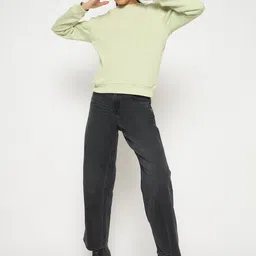 Madame Women Round Neck Pullover Sweatshirt image 5