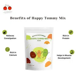 littlecherrymom Happy Tummy Combo- (1x375 g Pack Happy Tummy Mix, 1x375 g Little Millet Makhana) image 4