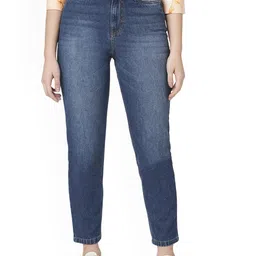 Kraus Jeans Women Cotton High-Rise Light Fade Jeans-image-91
