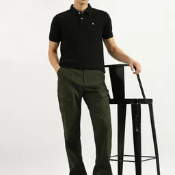 United Colors of Benetton Polo Collar Short Sleeves Pure Cotton Relaxed Fit T-shirt image 3